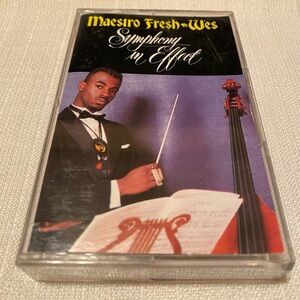 Vintage 1989 Maestro Fresh Wes ‘Symphony in Effect’ Cassette